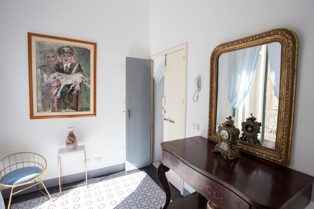 Część wypoczynkowa w obiekcie Palazzo d'Autore - Luxury Home - Ragusa Centro