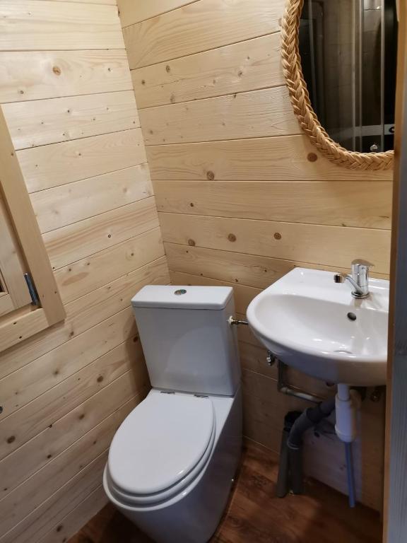Vannituba majutusasutuses Domek the luxe