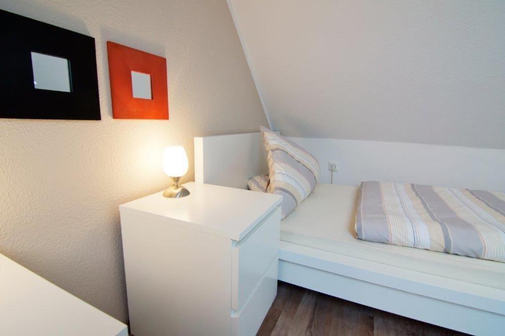 Postel nebo postele na pokoji v ubytování Ferienwohnung-Auszeit