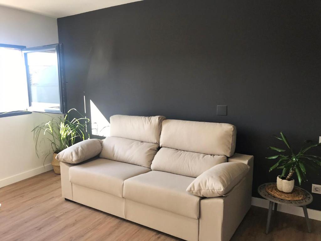 Posezení v ubytování Apartamentos Santander Maliaño Suites 3000