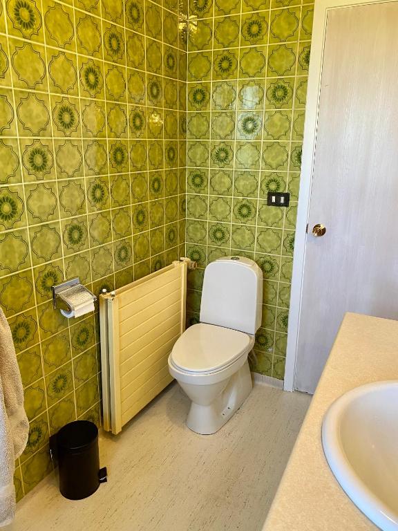 Koupelna v ubytování Syðstibær Guesthouse