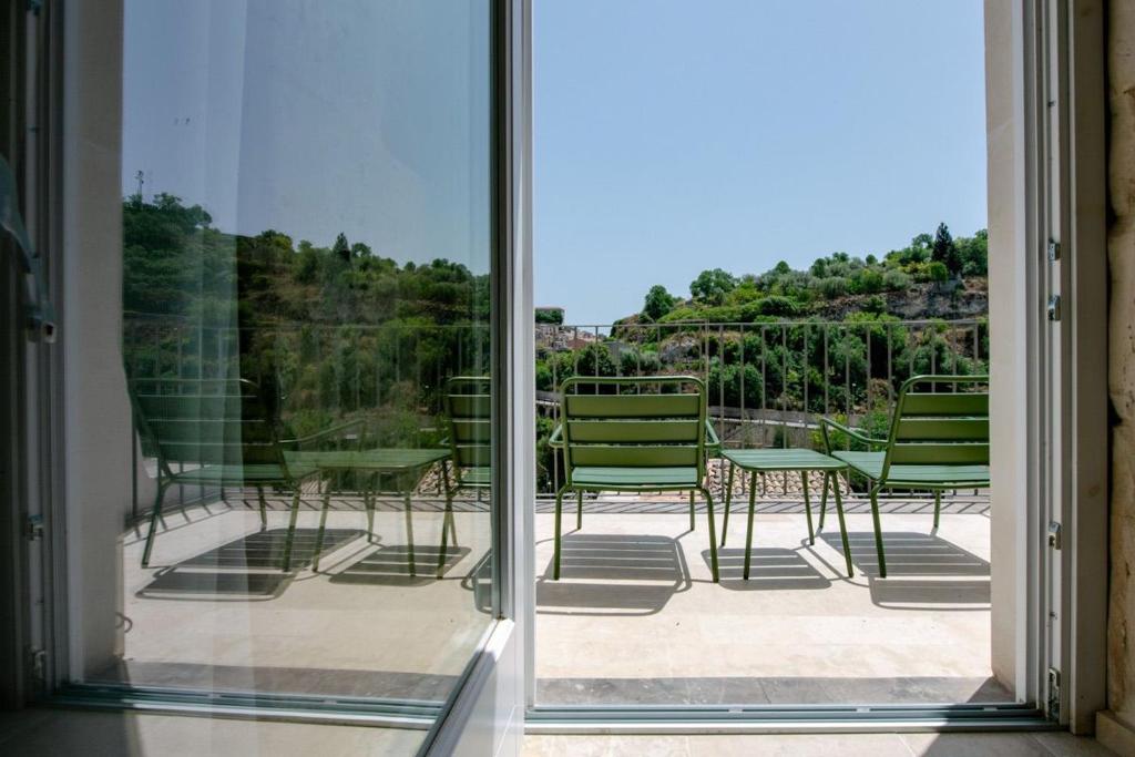 Balkón nebo terasa v ubytování IBLA ROOMS