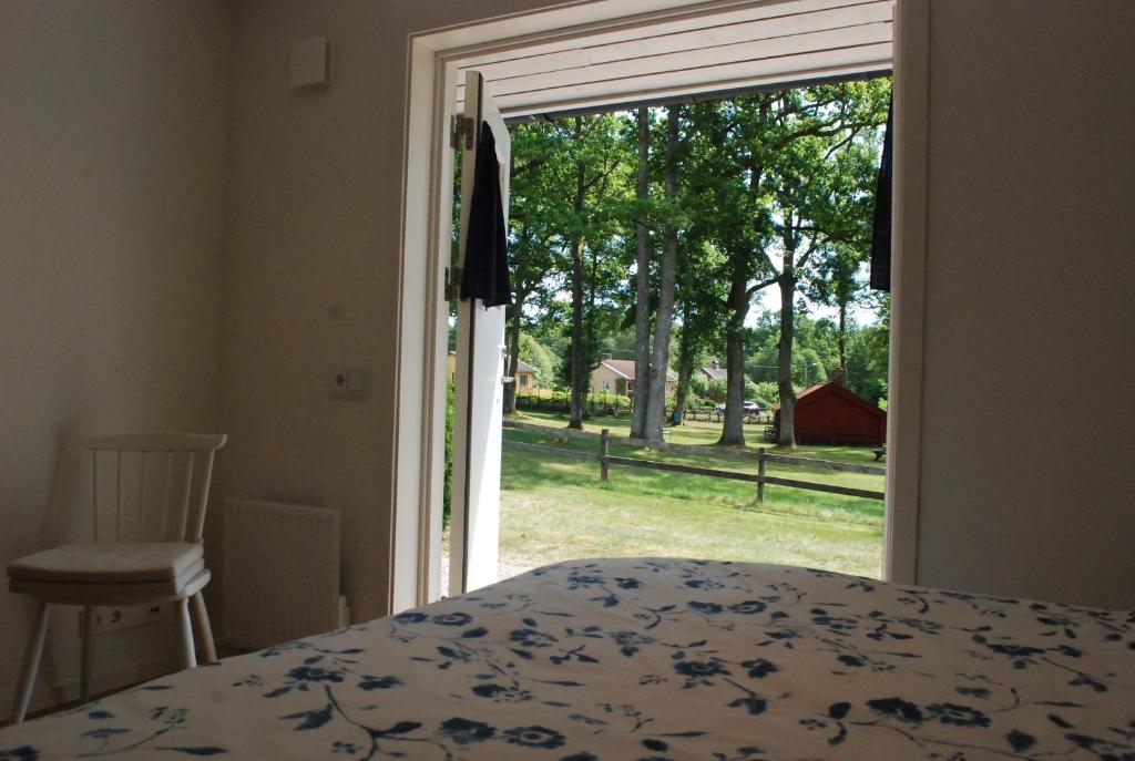 Postel nebo postele na pokoji v ubytování Bolmsö B&B