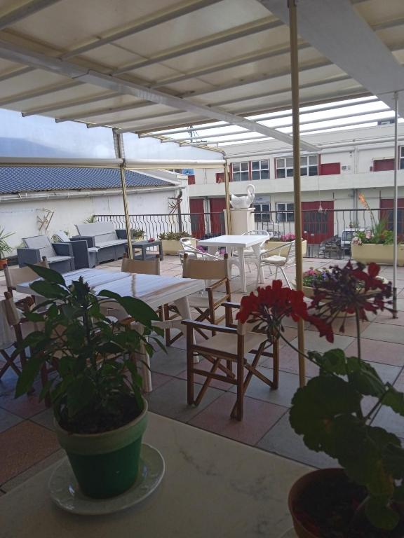 Restaurace v ubytování Albergo Stella Di Mare