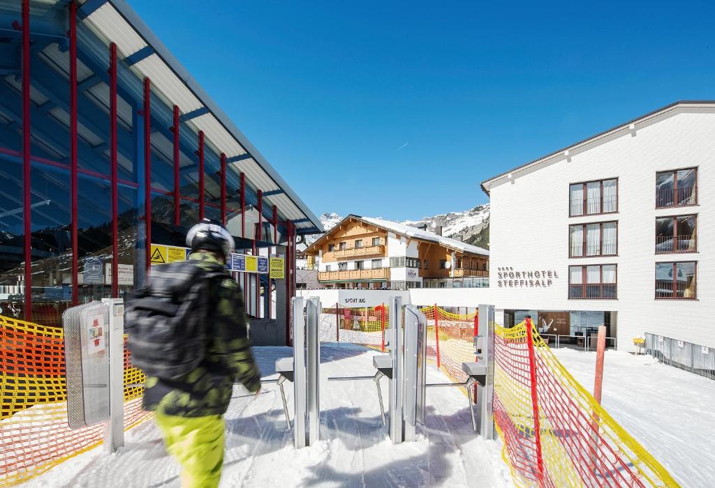 Herní místnost nebo prostor pro děti v ubytování Hotel Steffisalp