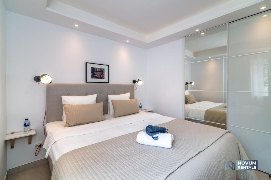 Posteľ alebo postele v izbe v ubytovaní Top renovated penthouse in Los Naranjos