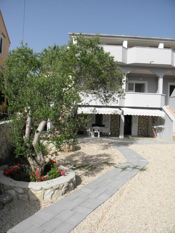 Zahrada ubytování Apartments Babić