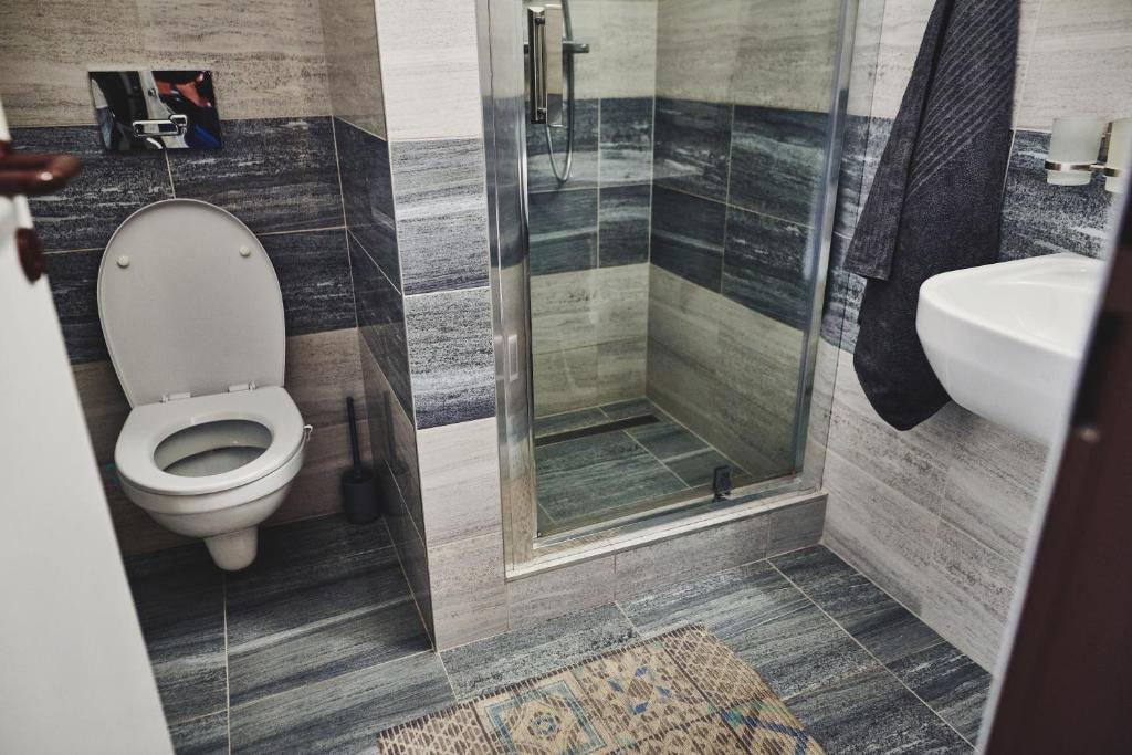 Vannituba majutusasutuses Motel Tošanovice