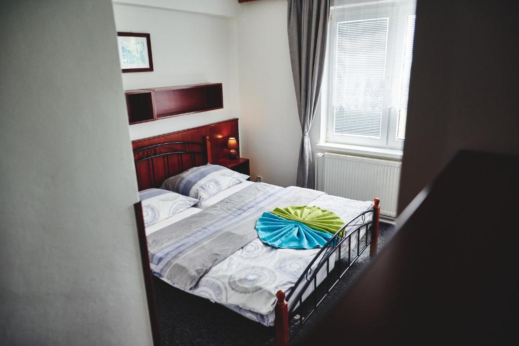 Voodi või voodid majutusasutuse Motel Tošanovice toas