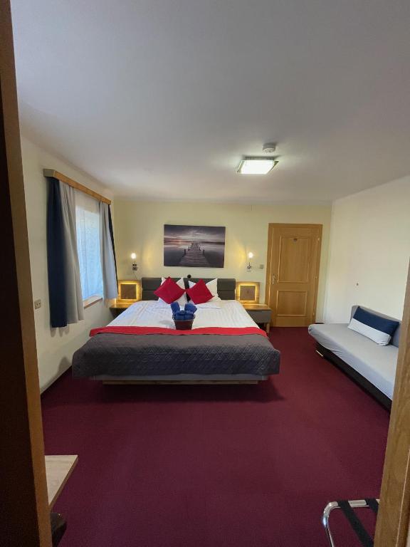 Postel nebo postele na pokoji v ubytování Pension Pichlerhof