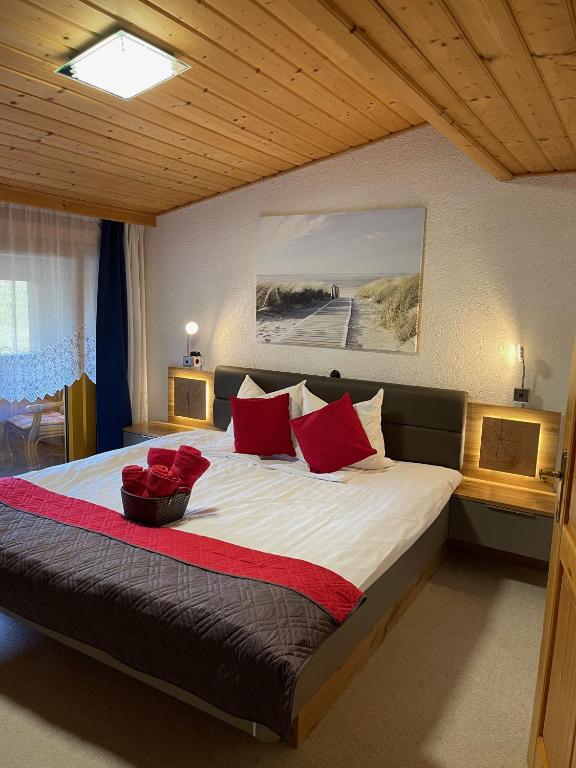 Postel nebo postele na pokoji v ubytování Pension Pichlerhof