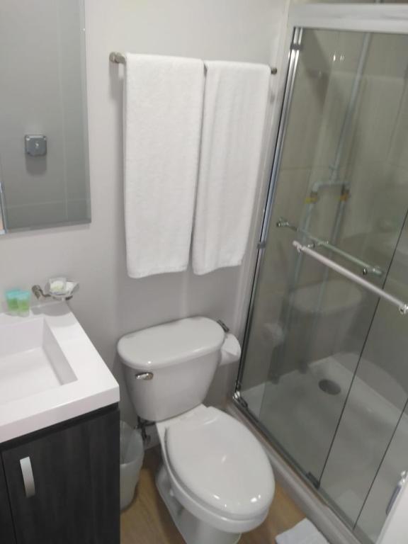 Koupelna v ubytování Nomada Republic Hotel Panama City