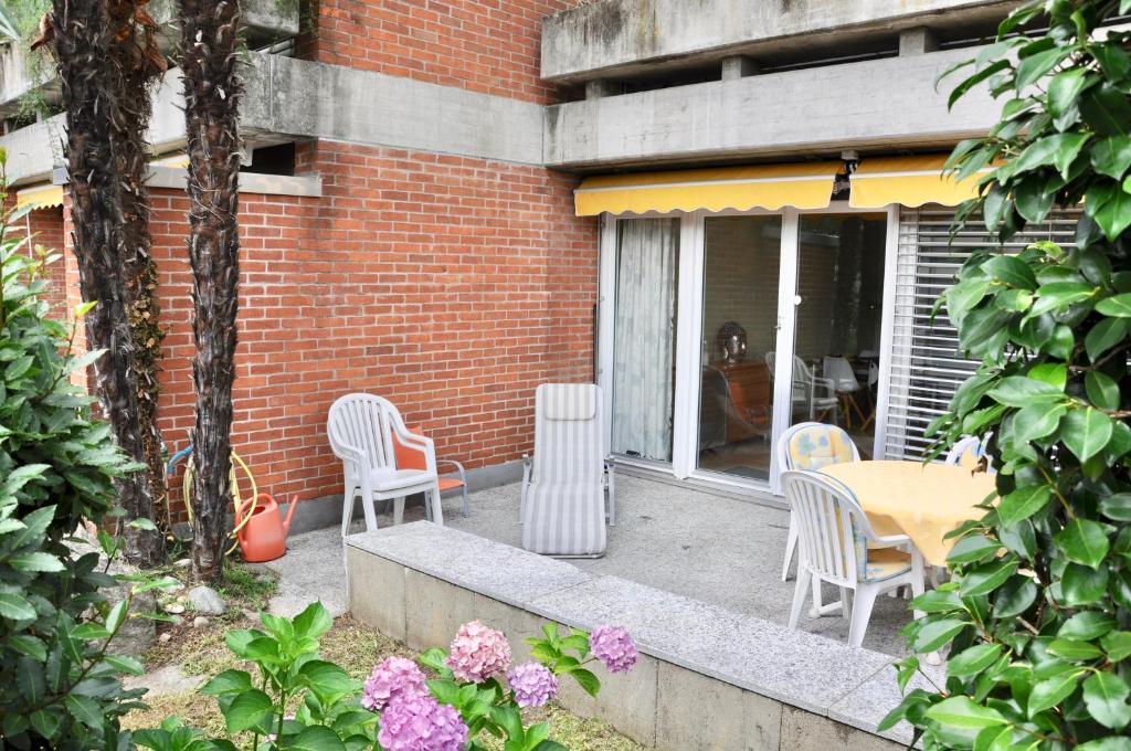 Balkón nebo terasa v ubytování Minusio-Locarno: Navengana Apt.4
