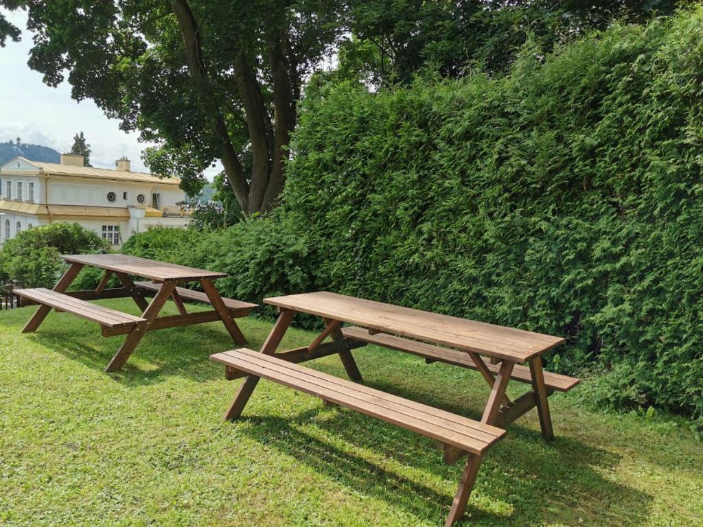 Zahrada ubytování Pension Family