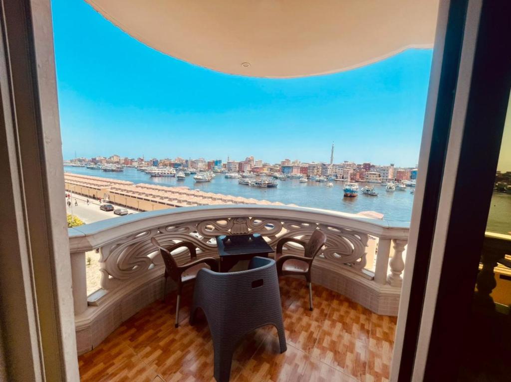Balkón nebo terasa v ubytování Omar Elkhaiam Hotel