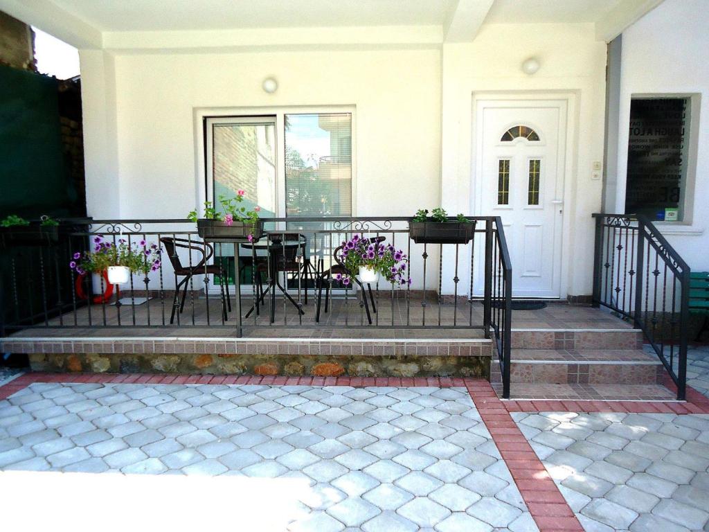 Balkón nebo terasa v ubytování Villa Stefano