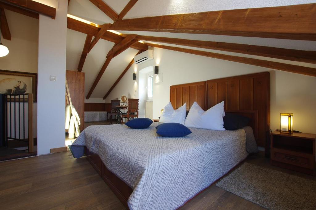 Postel nebo postele na pokoji v ubytování Villa Malena