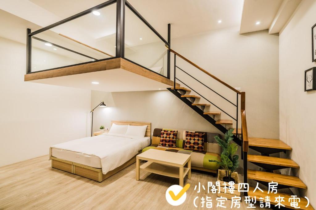 Postel nebo postele na pokoji v ubytování Pomelo Homestay