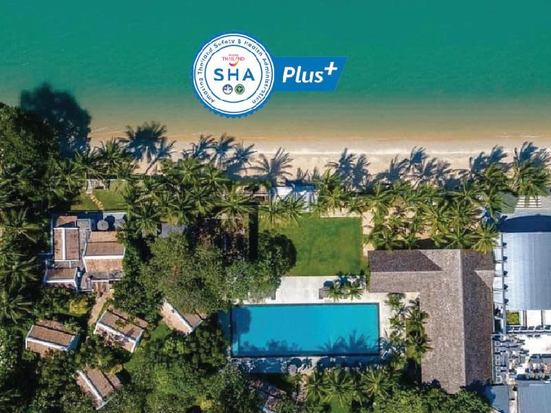 Majoituspaikan Samui Palm Beach Resort - Lead by Celes Samui kuva ylhäältä päin