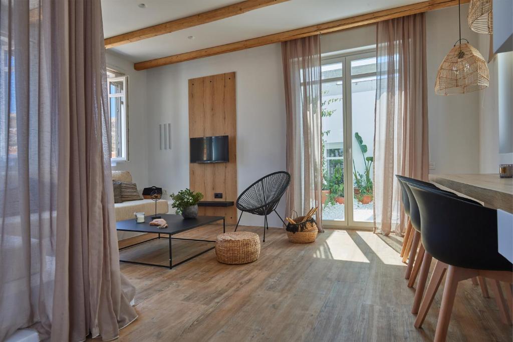 Posezení v ubytování Casa Mardiva Terra