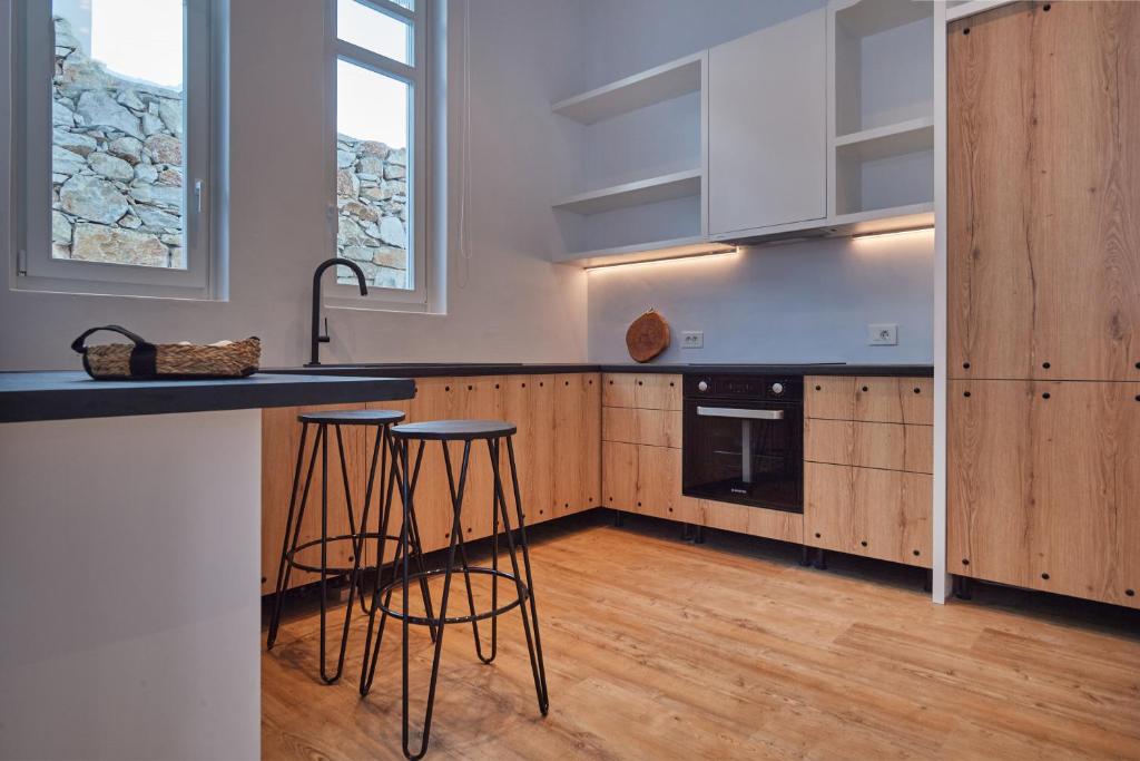 Kuchyň nebo kuchyňský kout v ubytování Casa Mardiva Terra