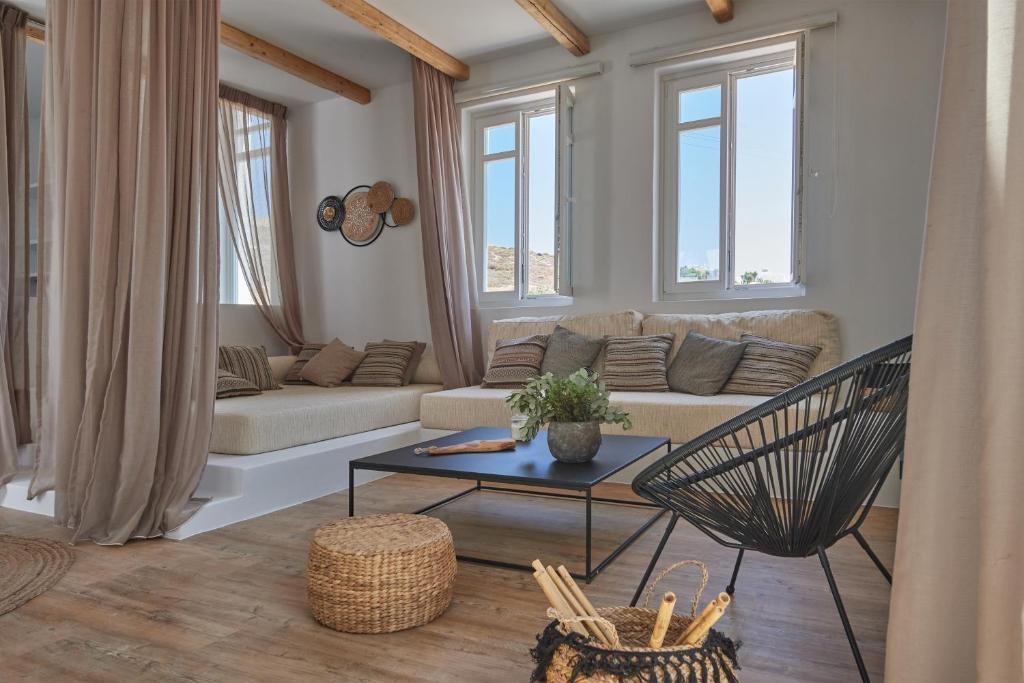 Posezení v ubytování Casa Mardiva Terra