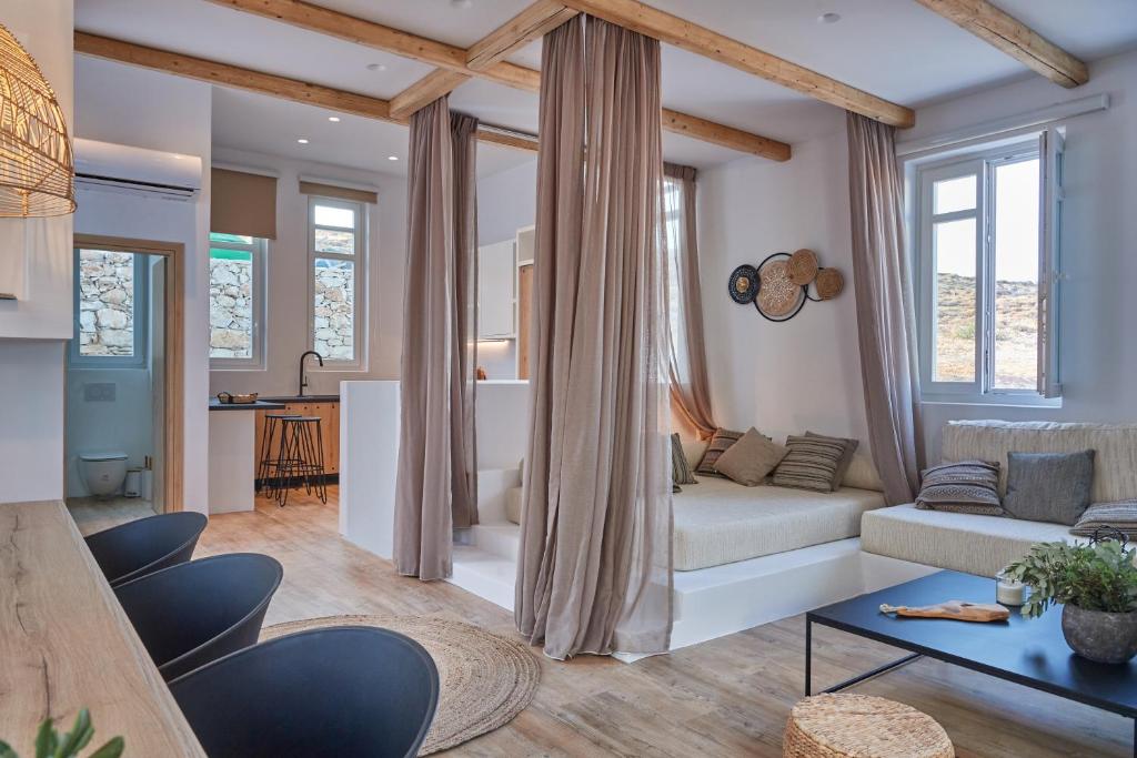 Posezení v ubytování Casa Mardiva Terra