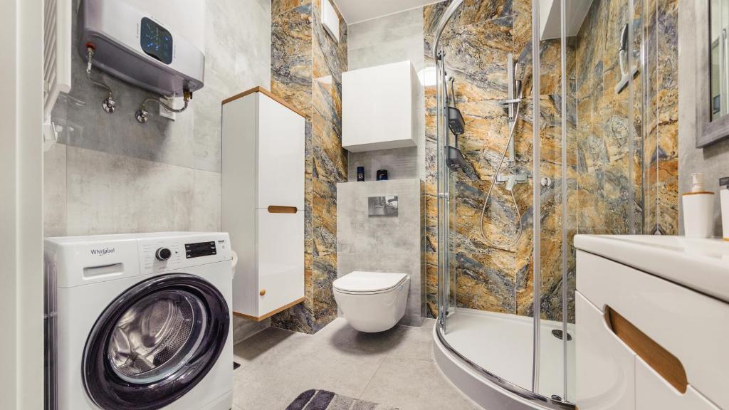Kúpeľňa v ubytovaní Apartamenty Sun & Snow Enklawa