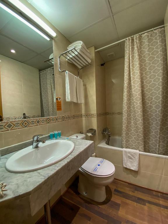 Koupelna v ubytování Somriu Hotel Vall Ski