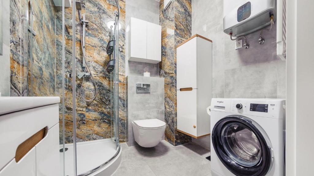 Kúpeľňa v ubytovaní Apartamenty Sun & Snow Enklawa
