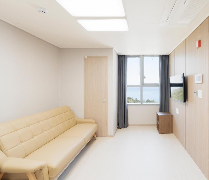 Posezení v ubytování Donghae Oceancity Residence Hotel