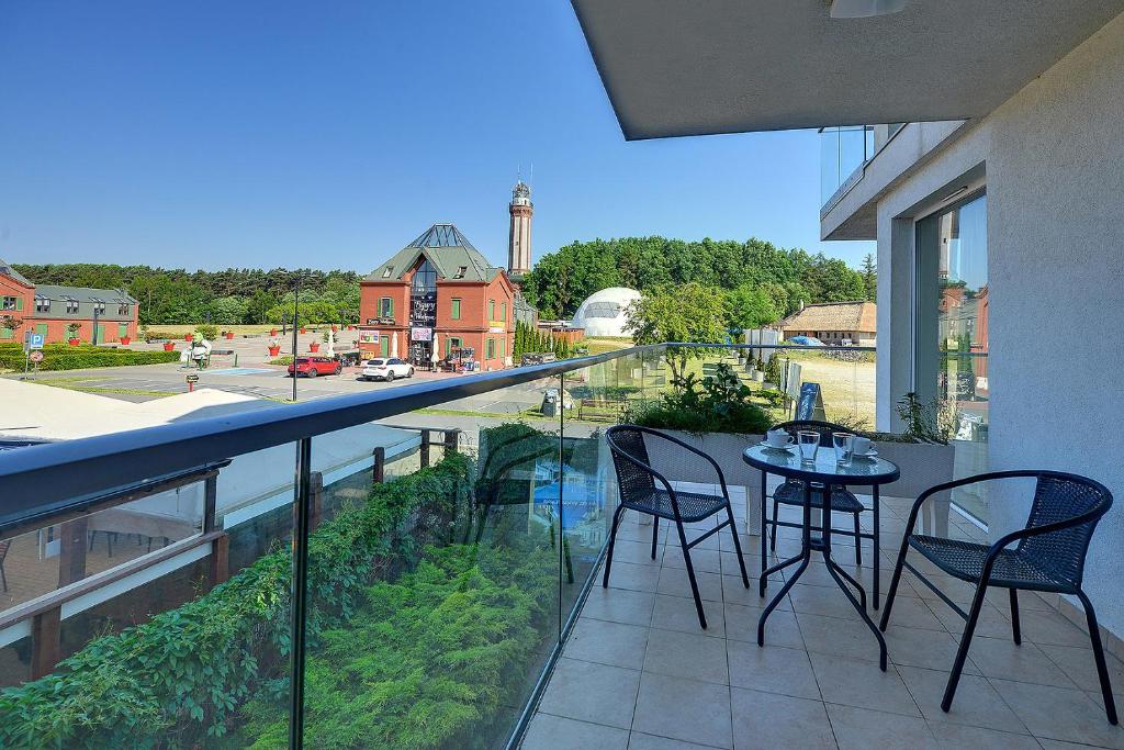 Balkón nebo terasa v ubytování Eleganckie Apartamenty Sun Seasons 24 Blisko Plaży z Parkingiem by Noclegi Renters