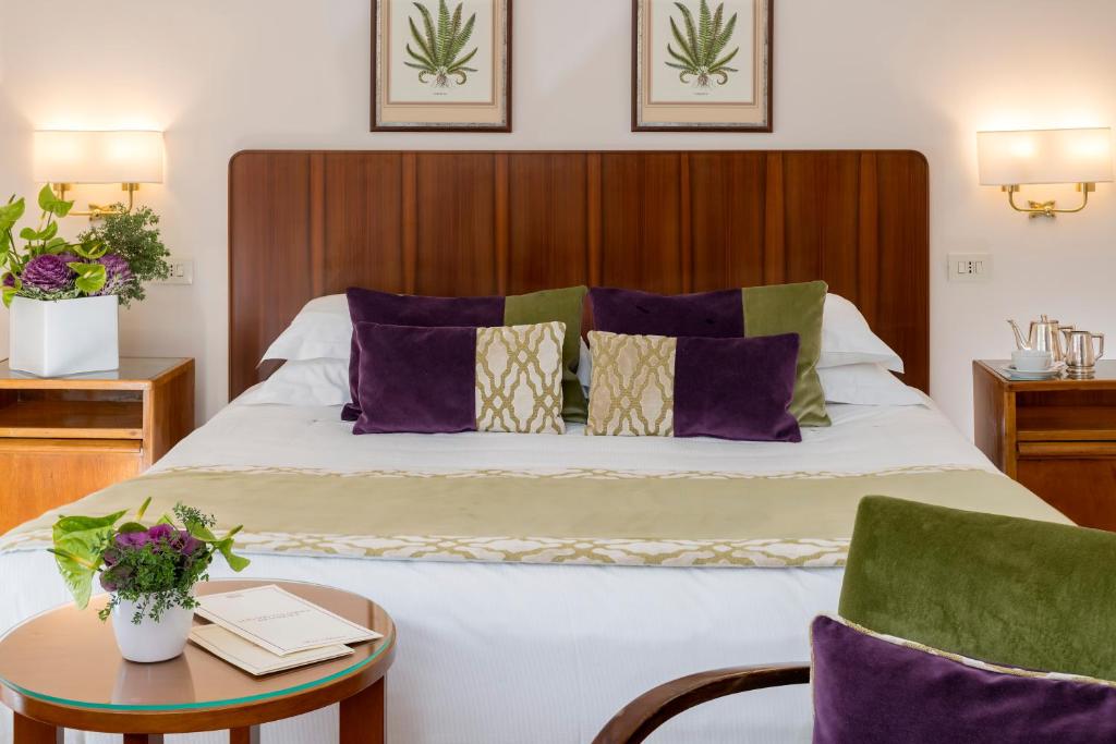 Postel nebo postele na pokoji v ubytování Bettoja Hotel Atlantico