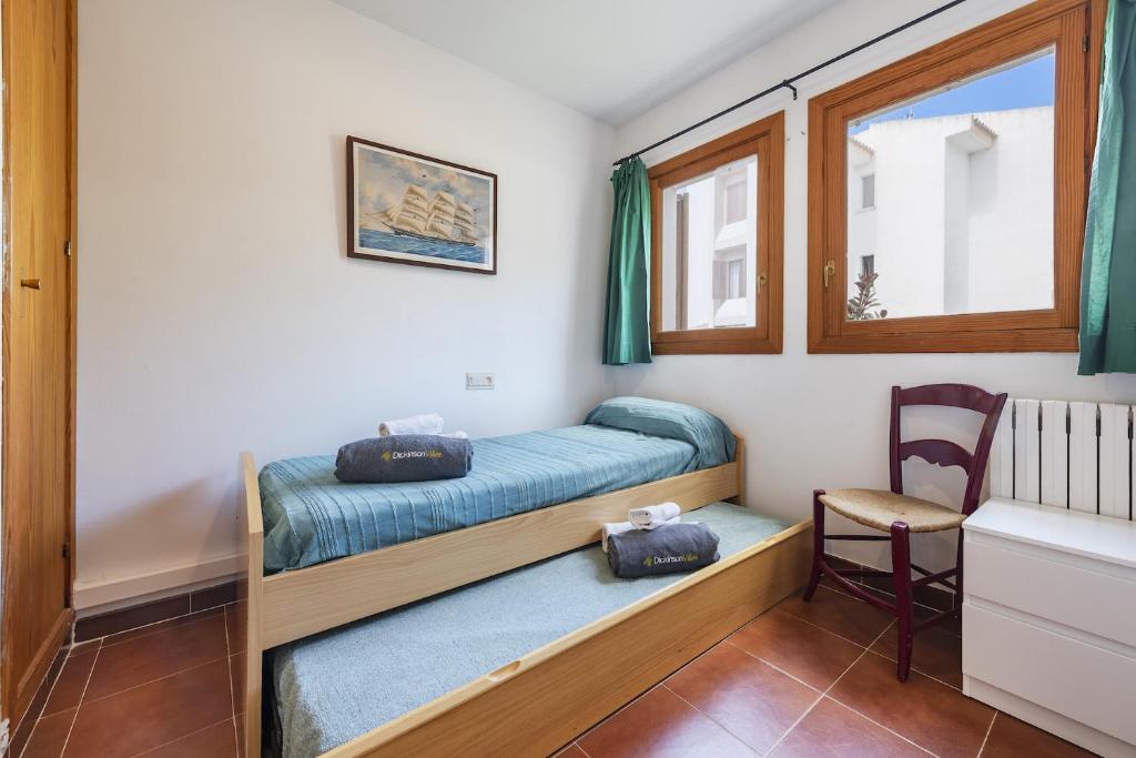 Posteľ alebo postele v izbe v ubytovaní Apartment Bugambilia