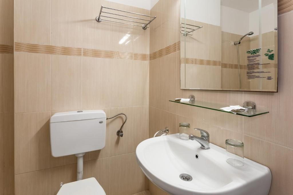 Koupelna v ubytování Hotel Neko