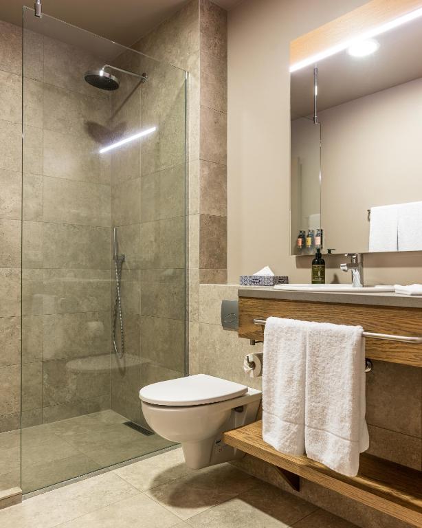 Vannituba majutusasutuses Hotel Vík í Mýrdal