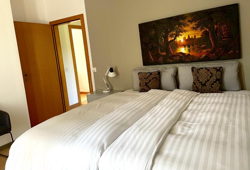 Postel nebo postele na pokoji v ubytování Casa Cecilia