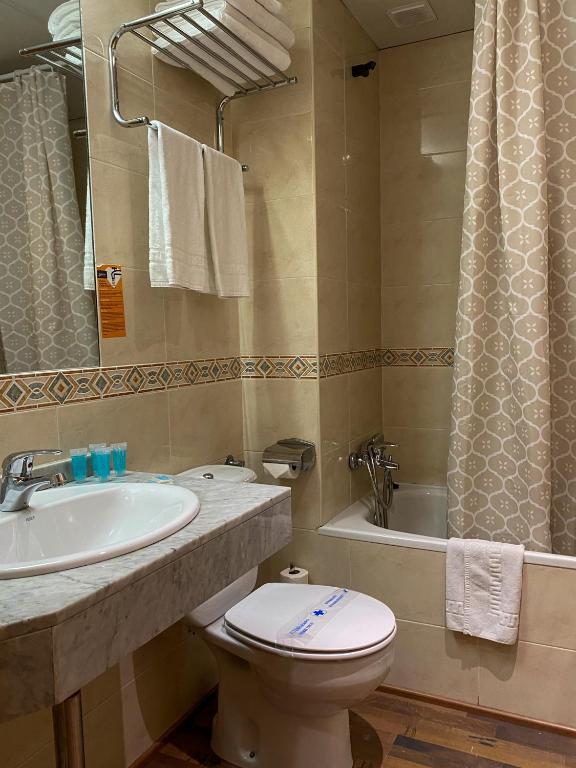 Koupelna v ubytování Somriu Hotel Vall Ski