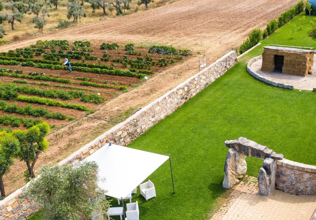 Zahrada ubytování Agriturismo Il Megalite