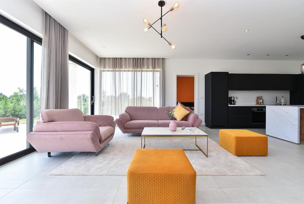 Posezení v ubytování House Bijazici 2117
