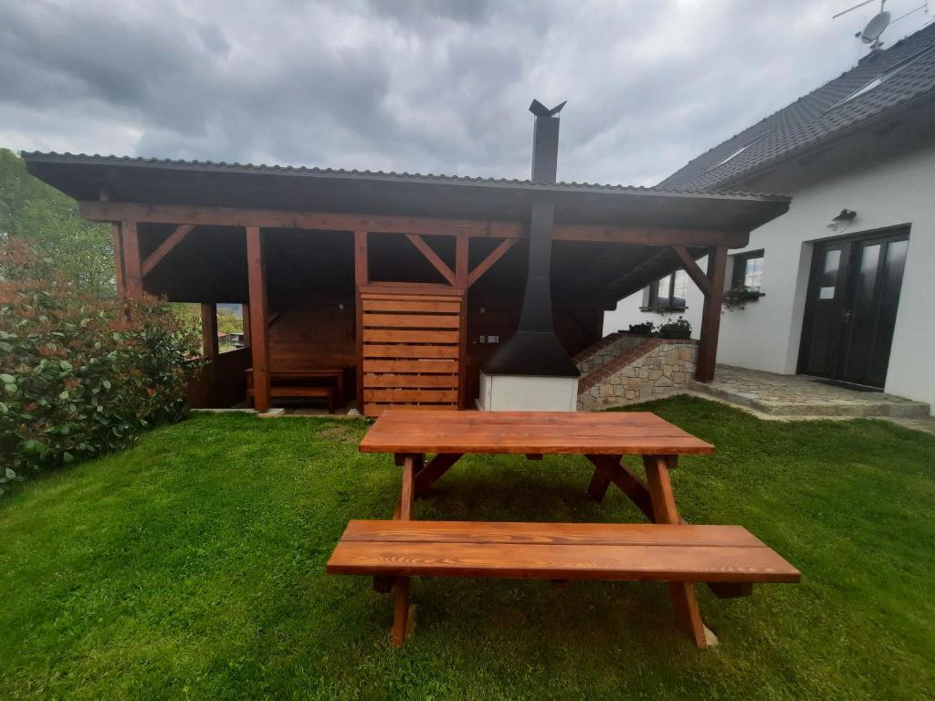 Zahrada ubytování Nad Hřištěm 441