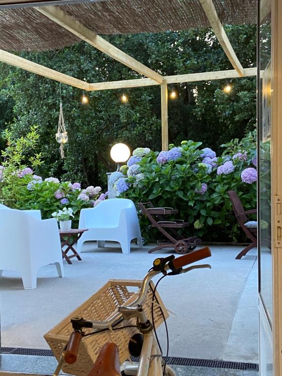 Сад в Hotel Farsund