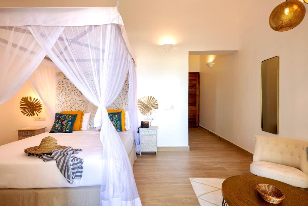 Amani Boutique Hotel - Small Luxury Hotels of the World - Deluxe Tweepersoonskamer Met Uitzicht Op Zee