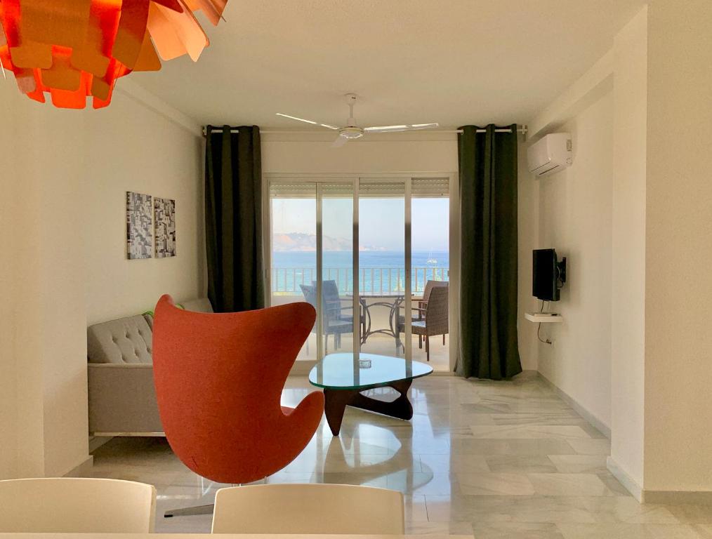 A television and/or entertainment centre at Fuentes de Nerja
