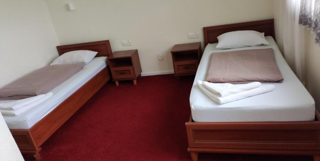 Posteľ alebo postele v izbe v ubytovaní Bra Haus