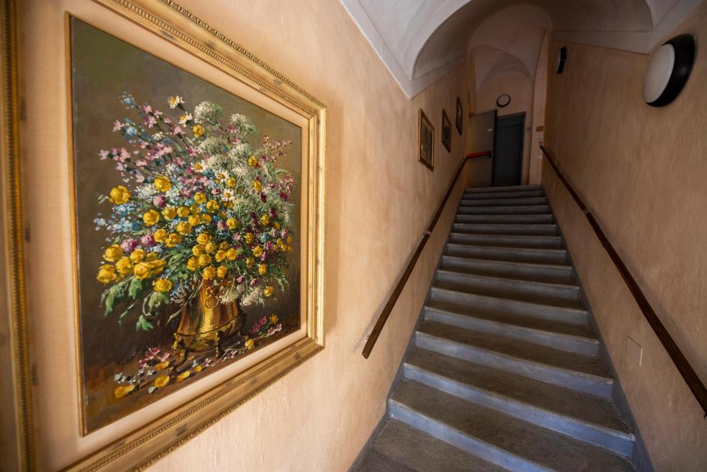 Fotografia z galérie ubytovania Albergo dell'Academia v destinácii Mondovì