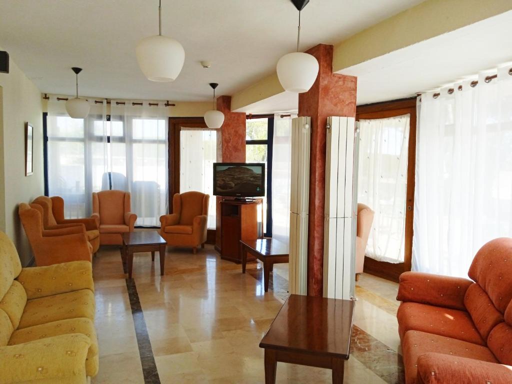 Posezení v ubytování Hotel El Zorro
