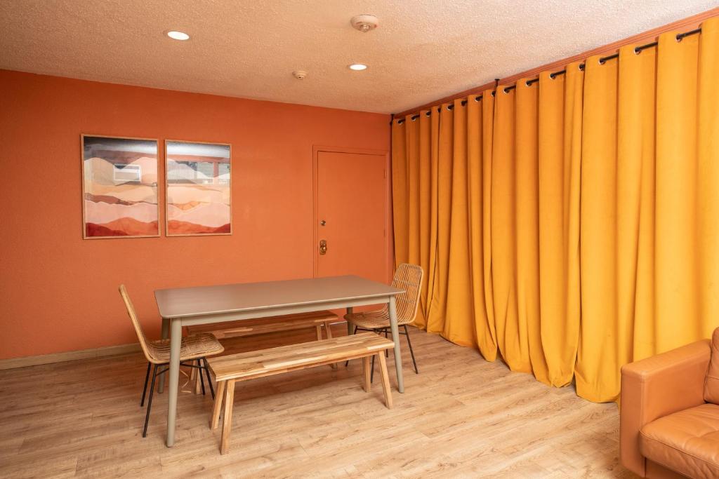 Posezení v ubytování Bungalows Hostel
