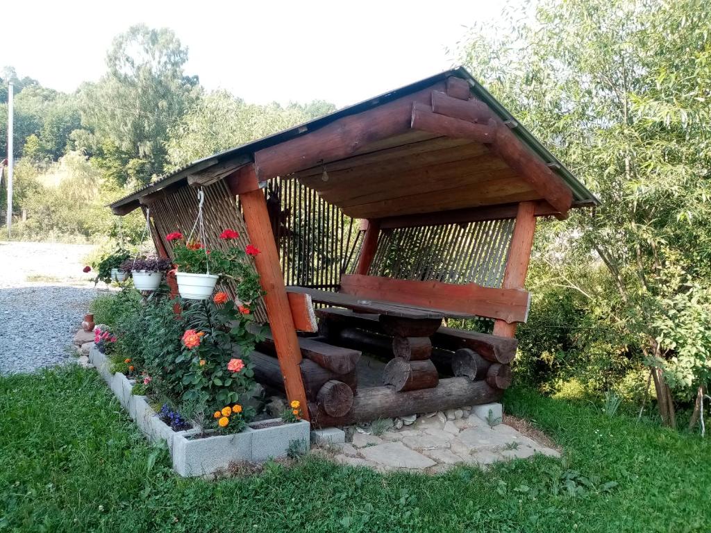 Zahrada ubytování Sadyba Sunny House