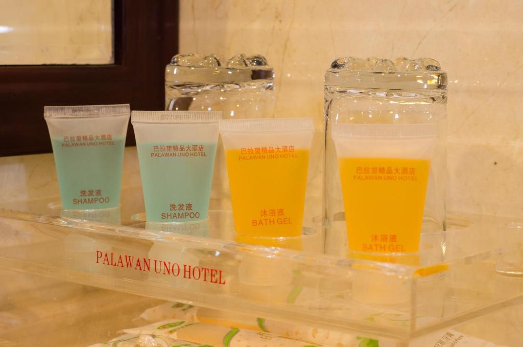 Nápoje v ubytování Palawan Uno Hotel